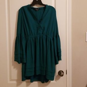 Teal Tunic Dress